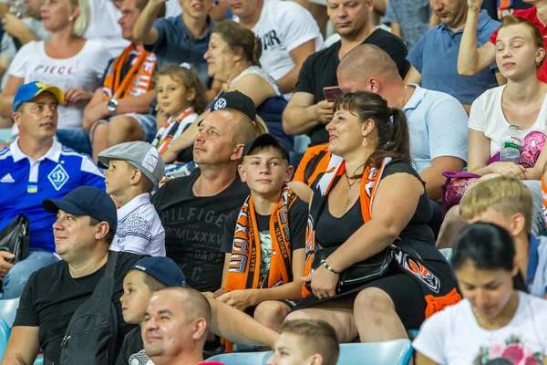 Odessa Ucraina Luglio 2018 Una Folla Spettatori Allo Stadio Visitatori — Foto Stock