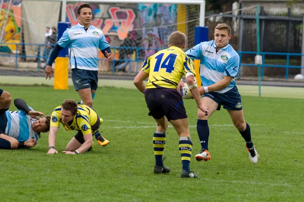 Odessa Ukraina Maja 2017 Ukraina Europejski Rugby Champions Cup Niebieski — Zdjęcie stockowe