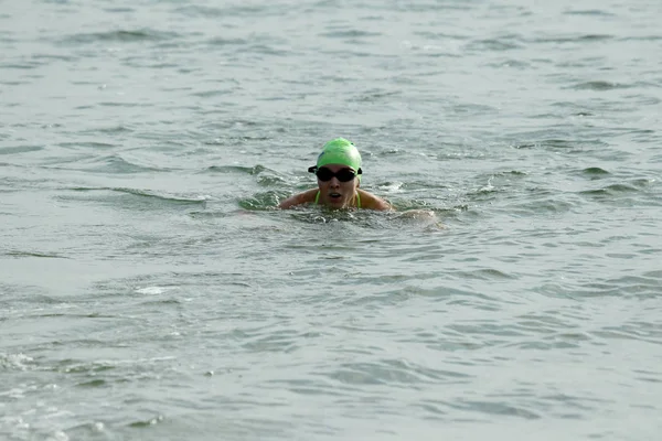 Odessa Ukraine Septembre 2018 Oceanman Open Water Swimming Competitions Odessa — Photo