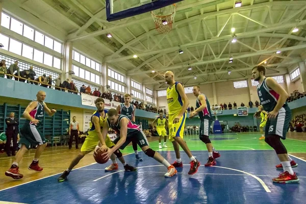 Odessa Ukrayna Aralık 2015 Arasında Basketbol Süper Ligi Ukrayna Nın — Stok fotoğraf
