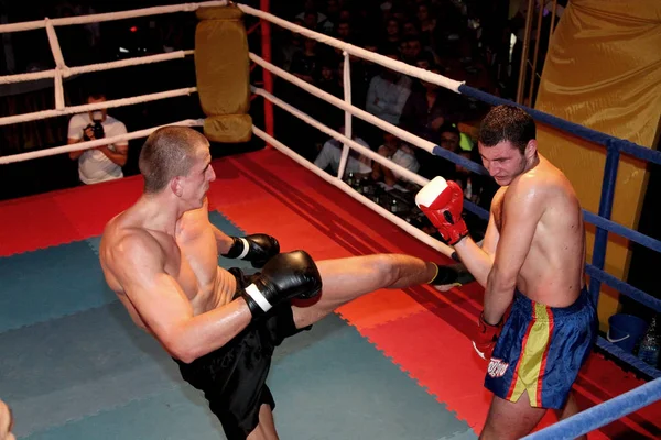 Odessa Ukraina Lokakuuta 2010 Fight Club Taistelu Ilman Sääntöjä Vapaaottelijat — kuvapankkivalokuva