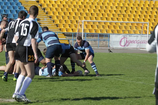 Odessa Ucrânia Abril 2018 International Match European Rugby Championship Politechnik — Fotografia de Stock