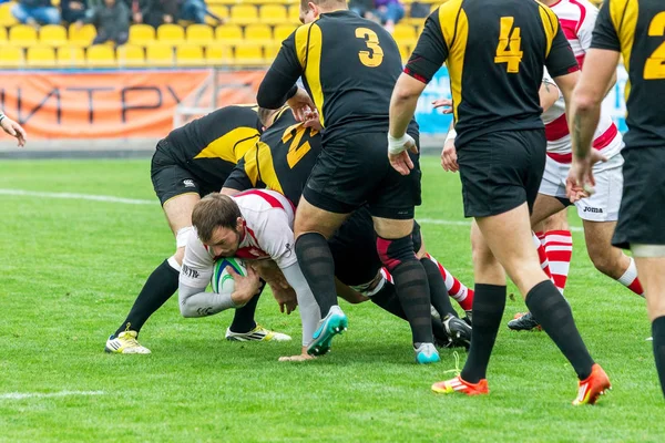 Oděsa Ukrajina Okt 2017 Rugby Championship Národní Tým Oděsa Charkově — Stock fotografie