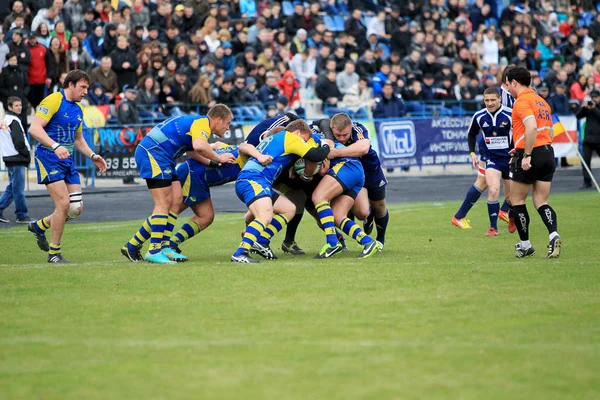 Odessa Ucrania Abril 2013 Copa Europa Internacional Rugby Equipo Moldavia —  Fotos de Stock