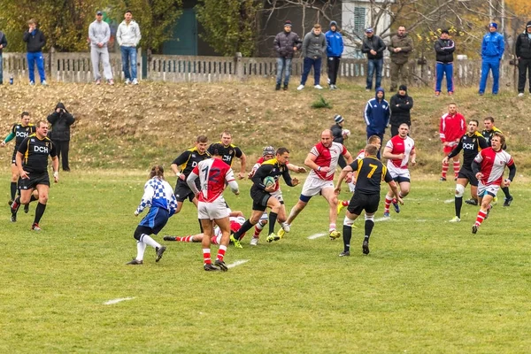 Odessa Ucraina Noiembrie 2015 Cupa Ucrainei Rugby Credo Odessa Olimpiada — Fotografie, imagine de stoc