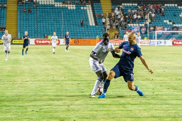 Odessa Ukraine Août 2018 Les Fans Football Émotionnel Soutiennent Équipe — Photo