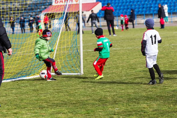 Odessa Ukraine April 2018 Training Von Sportspielen Für Kleine Kinder — Stockfoto