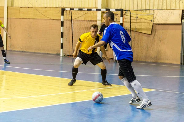 Odessa Oekraïne Juni 2015 Onbekende Spelers Lokale Teams Spelen Mini — Stockfoto