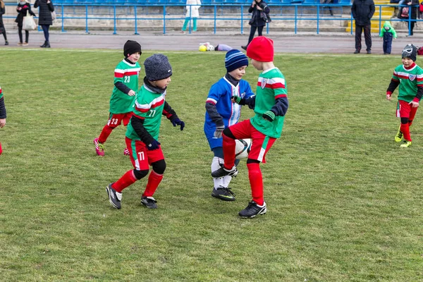 Odessa Ukrayna Nisan 2018 Genç Çocuklar Için Oyun Spor Eğitimi — Stok fotoğraf