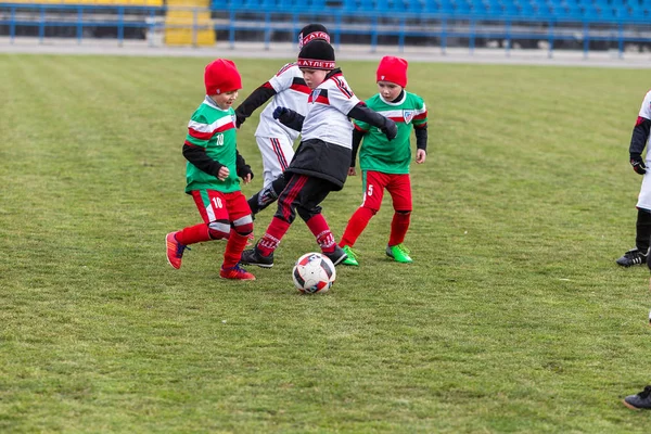 Odessa Ukraine Abril 2018 Treinamento Jogo Esportivo Para Crianças Pequenas — Fotografia de Stock