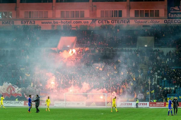 Odessa Oekraïne Maart 2016 Een Vriendschappelijke Wedstrijd Tussen Het Elftal — Stockfoto