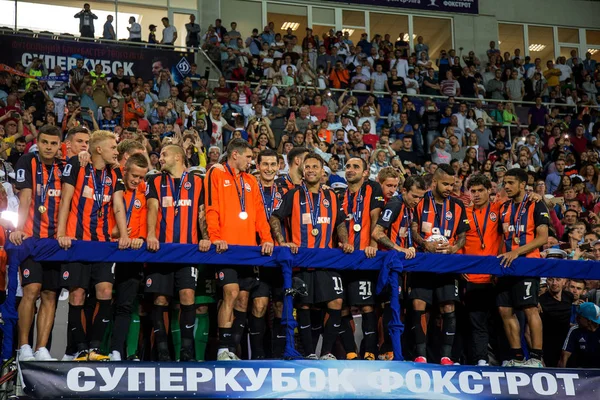 Odessa Ucrania Julio 2017 Super Bowl Foxtrot Shakhtar Donetsk Dynamo —  Fotos de Stock