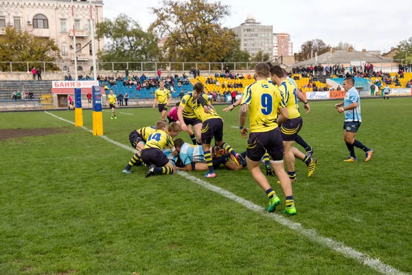 Odessa Ukraina Maja 2017 Ukraina Europejski Rugby Champions Cup Niebieski — Zdjęcie stockowe