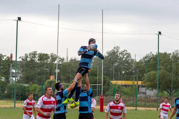 Odessa Ukraine May 2018 Ukrainian Cup Politechnik Odessa Credo Odessa — Stock Photo, Image