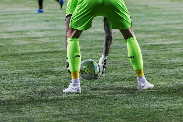 Odessa Ucrânia Julho 2018 Dynamo Kiev Shahtar Donetsk Durante Jogo — Fotografia de Stock