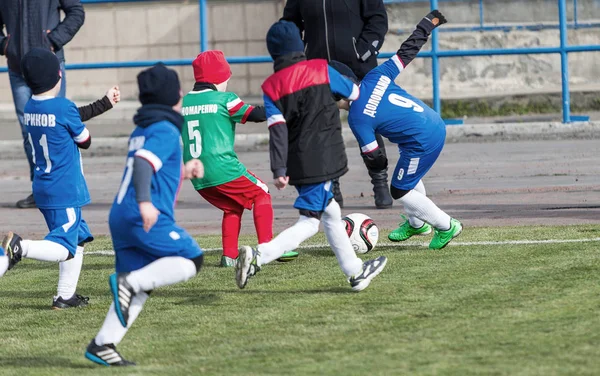 Odessa Ucrania Abril 2018 Entrenamiento Juegos Deportivos Para Niños Pequeños — Foto de Stock