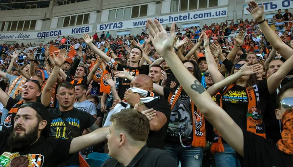 Odessa Ukraine July 2017 Foxtrot Super Cup Shakhtar Dynamo Kiev — Stock Photo, Image