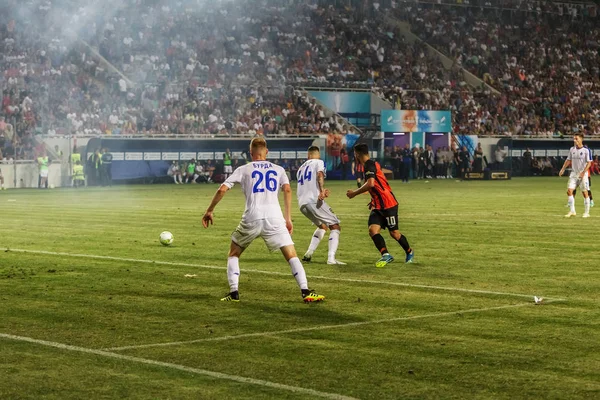 Odessa Ukraine Juillet 2018 Dynamo Kiev Shahtar Donetsk Lors Match — Photo