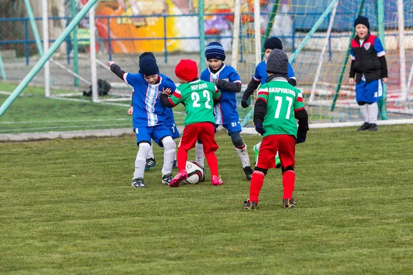 Odessa Ucrania Abril 2018 Entrenamiento Juegos Deportivos Para Niños Pequeños — Foto de Stock