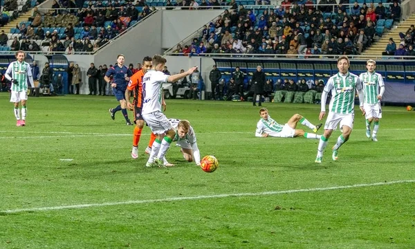 Odessa Ukraine December 2015 Karpaty Shakhtar Donetsk Match Cup Ukraine — Stock Photo, Image