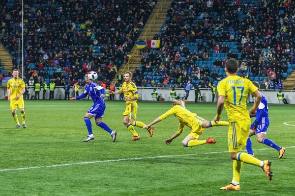 Odessa Ukraine Mars 2016 Match Amical Entre Équipe Nationale Football — Photo