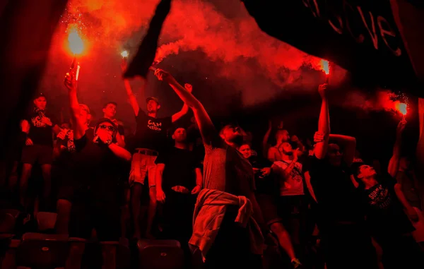 Odessa Ukrayna Haziran 2017 Süper Kupa Shakhtar Dinamo Kiev Fanatik — Stok fotoğraf