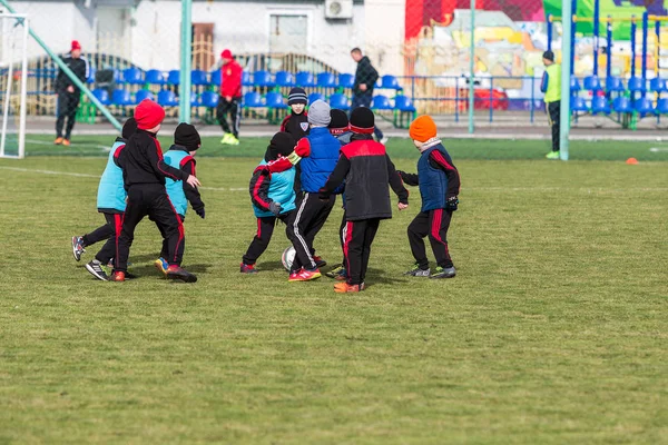 Odessa Ukraine Avril 2018 Entraînement Jeu Sport Pour Jeunes Enfants — Photo