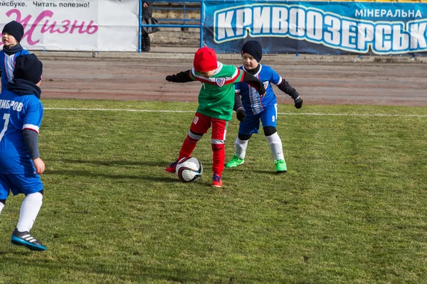 Odessa Ukraine Avril 2018 Entraînement Jeu Sport Pour Jeunes Enfants — Photo