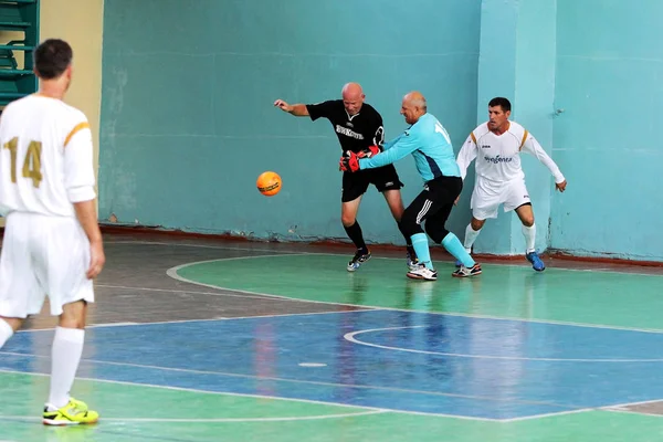 Oděsa Ukrajina Září 2016 Ukrajinský Pohár Minifotbal Mezi Veterány Sport — Stock fotografie