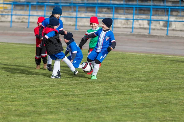 Oděsa Ukrajina Dubna 2018 Školení Sportovní Hra Pro Malé Děti — Stock fotografie