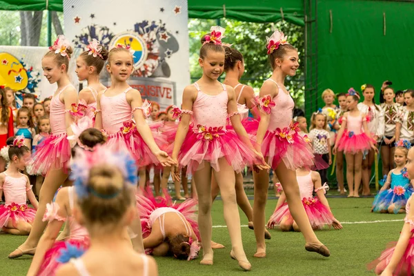 Odessa Ukraine May 2015 Cheerleading Championship Ukraine Children Children Beautiful — Stock Photo, Image