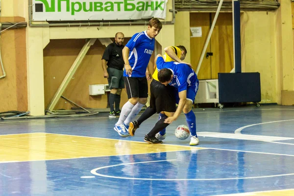 Odessa Oekraïne Juni 2015 Onbekende Spelers Lokale Teams Spelen Mini — Stockfoto