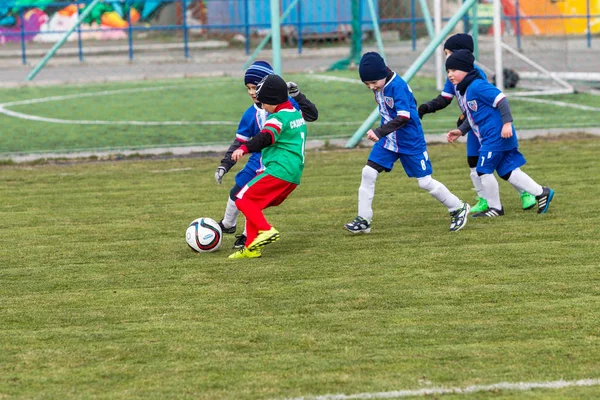 Odessa Ukraine Abril 2018 Treinamento Jogo Esportivo Para Crianças Pequenas — Fotografia de Stock