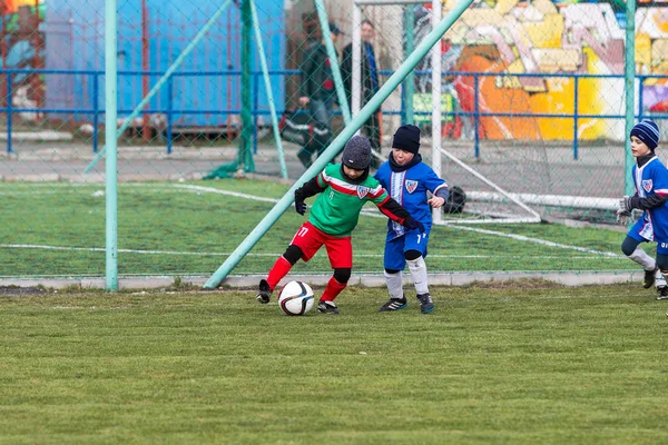 Odessa Ucrania Abril 2018 Entrenamiento Juegos Deportivos Para Niños Pequeños — Foto de Stock