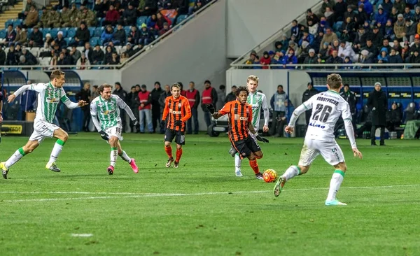 Odessa Ucrania Diciembre 2015 Karpaty Shakhtar Donetsk Partido Por Copa — Foto de Stock