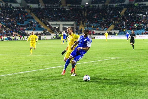 Odessa Ukraine Mars 2016 Match Amical Entre Équipe Nationale Football — Photo