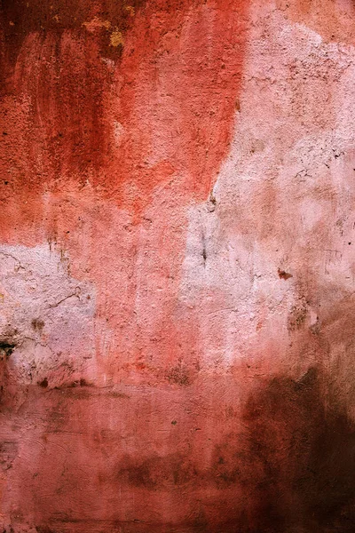 Old Concrete Plastered Wall Spoiled Abstract Strokes Stains Paint Concrete — Stock Photo, Image