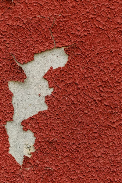 old art texture of plaster brick wall. Painted bad scratched surface in fissures of painted stucco of stone brick wall with petal texture. rubbed facade of building with damaged plaster background