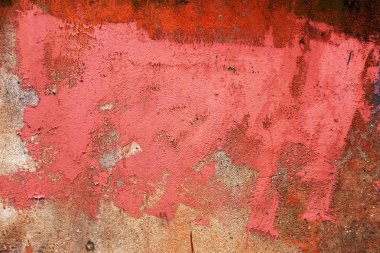 Soyut boya lekeleri şehir evlerin duvarlarında. Güzel sokak sanat graffiti. Şehir surlarındaki moda renklerin yaratıcı soyut çizimler. Soyut şık çizim, grafiti parçası