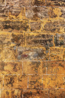 Antik taş duvar dokusu. Granit, mermer güzel taş desen gri renk modern tarzı tasarım dekoratif düzensiz çatlaklar çok taş duvar çimento ile yüzey arka plan. Derin çatlak arka plan