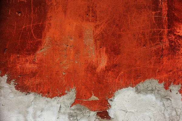 eski sanat dokusuna sıva tuğla duvar. Petal doku ile taş tuğla duvar boyalı sıva çatlaklar boyalı kötü tırmalamak yüzey. Binanın hasarlı sıva arka plan ile ovuşturdu cephe