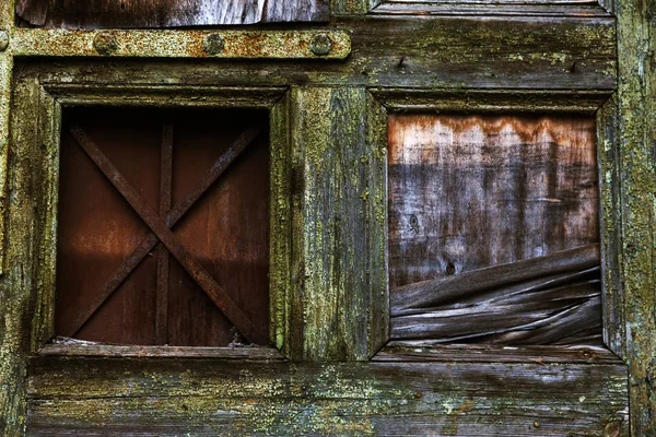 Background Texture Wall Peeling Old Paint Old Wooden Background Remains — Stock Photo, Image