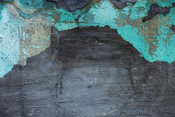 Una Vieja Pared Piedra Cemento Como Vintage Agrietado Desgastado Desgastado — Foto de Stock
