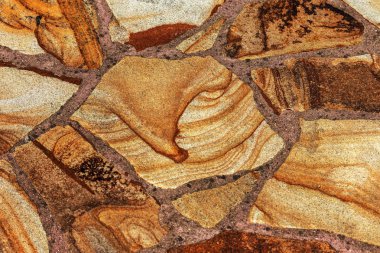 Antik taş duvar dokusu. Granit, mermer güzel taş desen gri renk modern tarzı tasarım dekoratif düzensiz çatlaklar çok taş duvar çimento ile yüzey arka plan. Derin çatlak arka plan