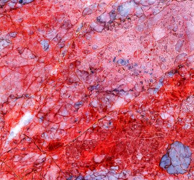 Güzel eski kırmızımsı kahverengi pembe dekoratif taş mermer soyut çatlaklar ve doğal arka yüzeyindeki lekeleri