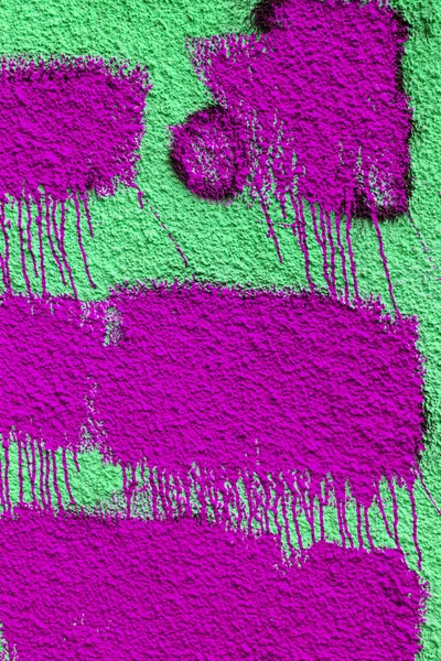 Стара Барвиста Цегляна Стіна Оштукатурена Слідами Старої Фарби Текстури Вінтажний — стокове фото