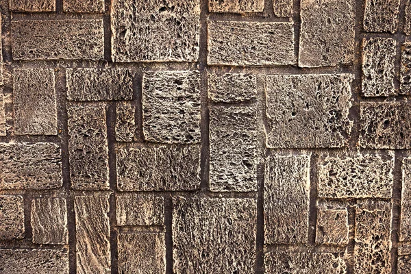 Stary Pusty Texture Brick Wall Ściana Pomalowana Biednych Powierzchni Nieczysty — Zdjęcie stockowe
