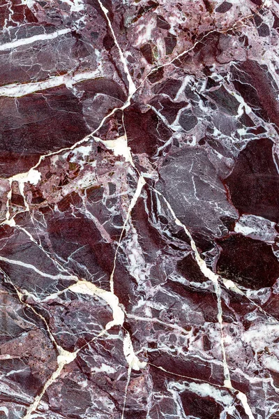 Hermosas Grietas Abstractas Mármol Piedra Decorativa Color Rosa Rojizo Marrón — Foto de Stock