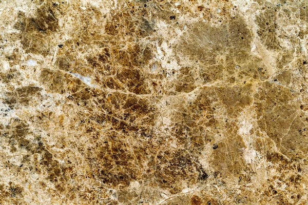 Beautiful Old Yellow Brown Decorative Stone Marble Abstract Cracks Stains — Stock Photo, Image