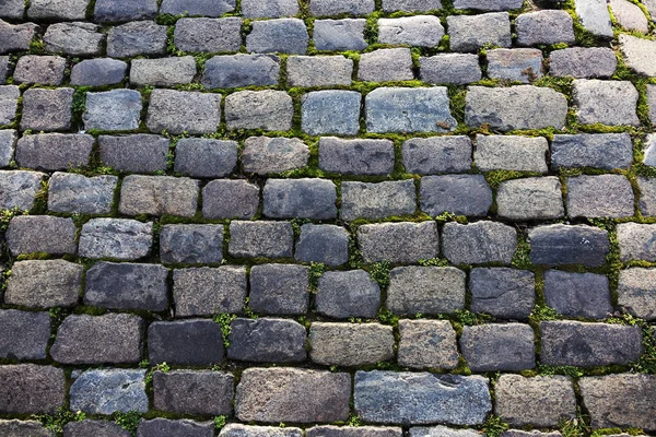 Strada Asfaltata Danneggiata Con Buche Causata Cicli Congelamento Disgelo Inverno — Foto Stock